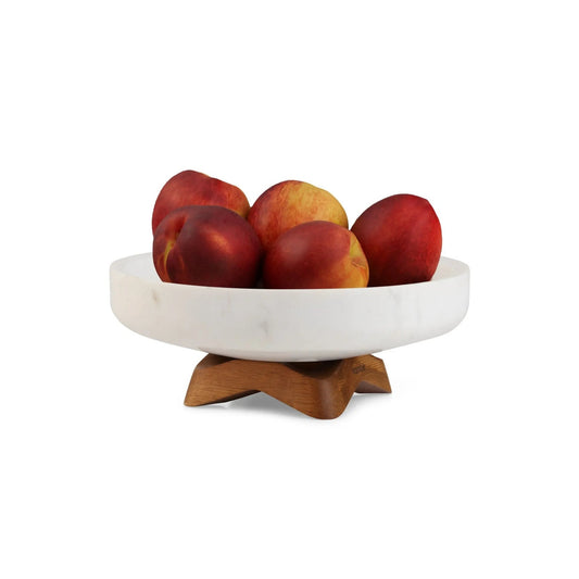 Chevron Fruit Bowl Nambé
