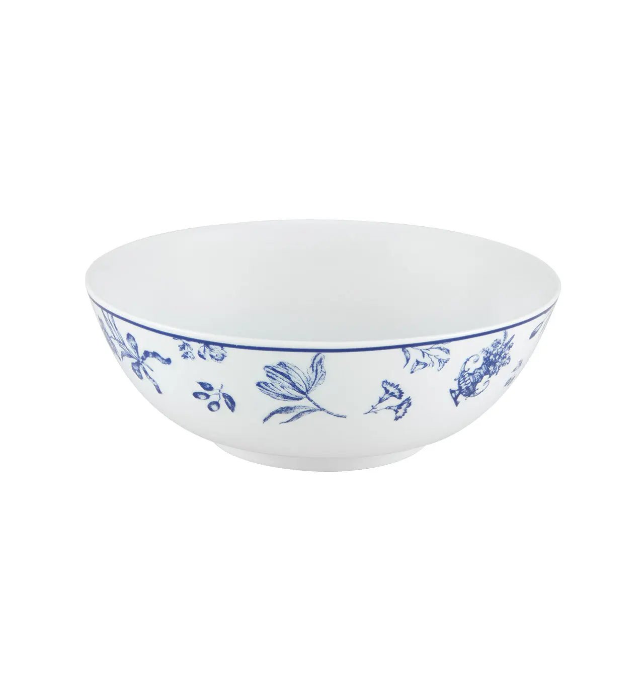Chintz Azul - Nodle Medium Bowl - Dinnerware - Vista Alegre Vista Alegre - Crystal House