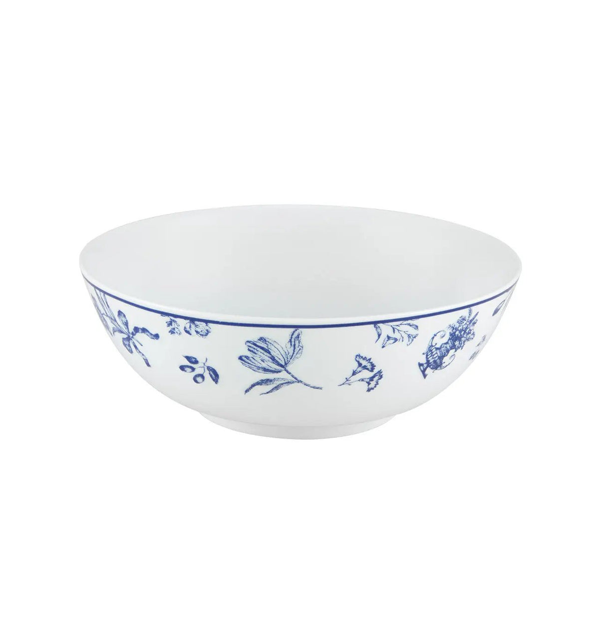 Chintz Azul - Nodle Medium Bowl - Dinnerware - Vista Alegre Vista Alegre - Crystal House