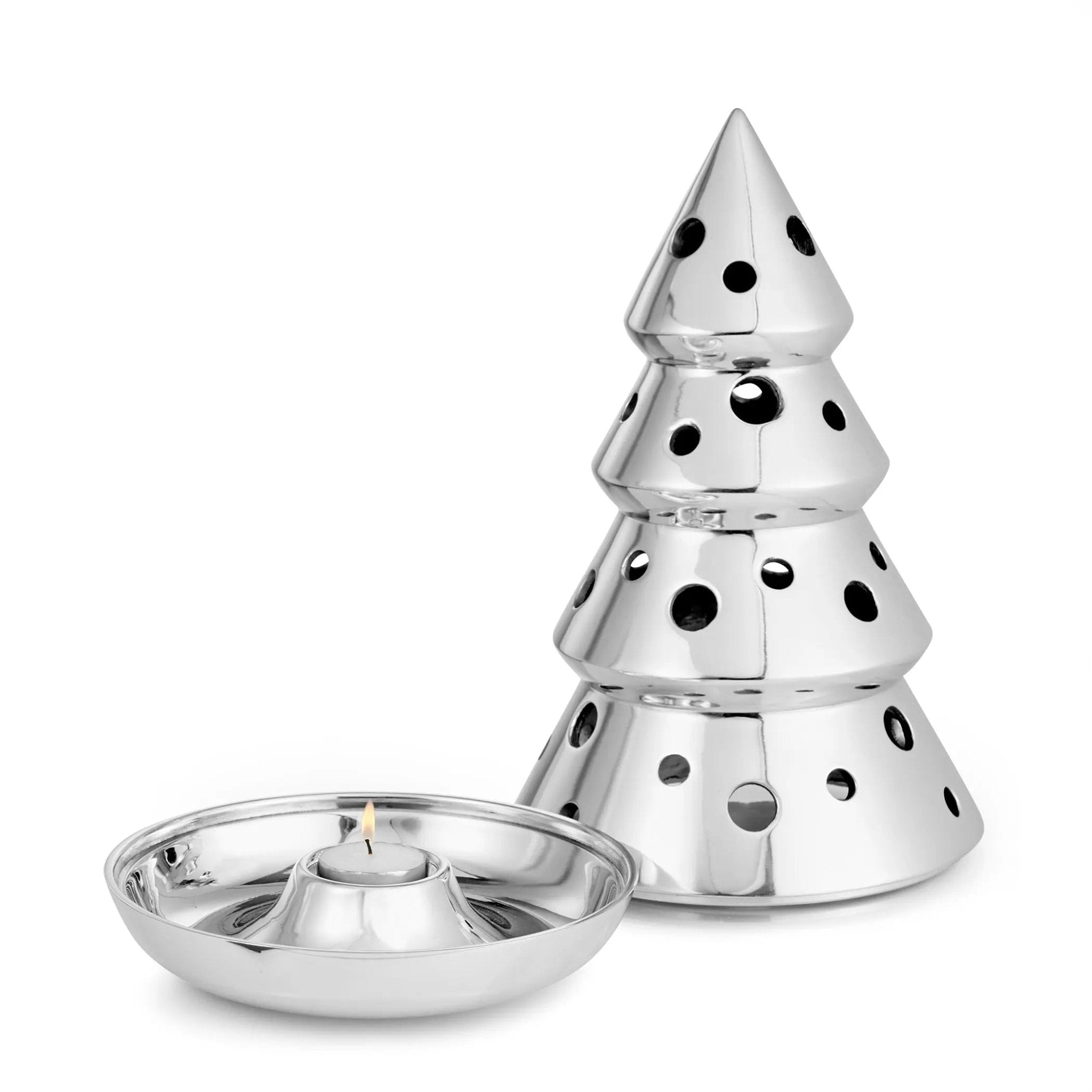 Christmas Tree Luminary Nambé