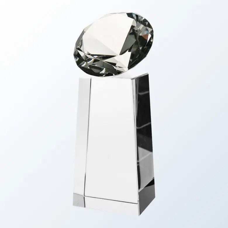 CLEAR DIAMOND SLANT Crystal House - Prism