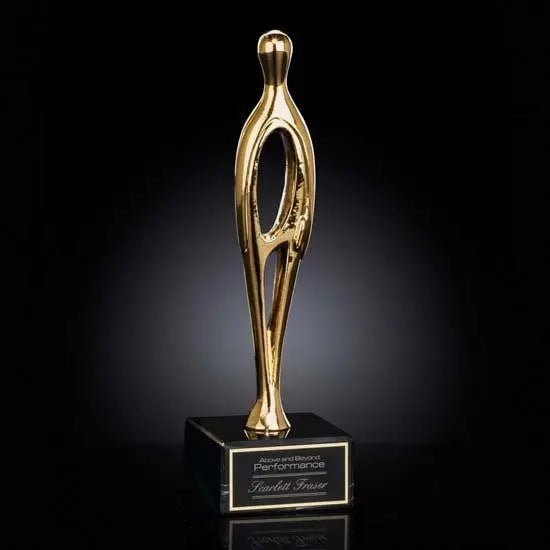 Contemporary Award - On Marble Base Crystal House