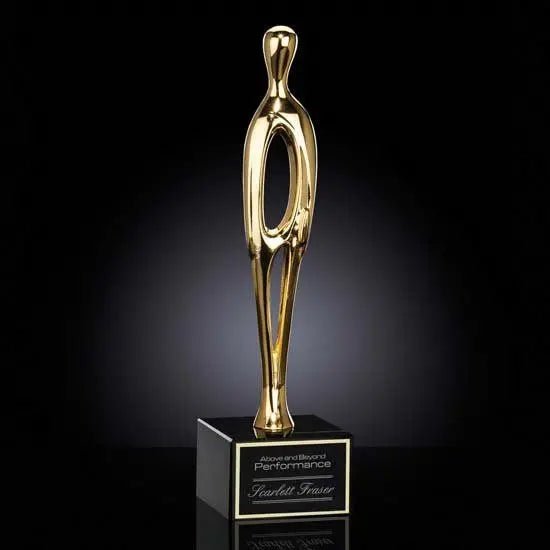Contemporary Award - On Marble Base Crystal House