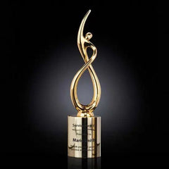 Continuum on Cylinder - Gold Crystal House