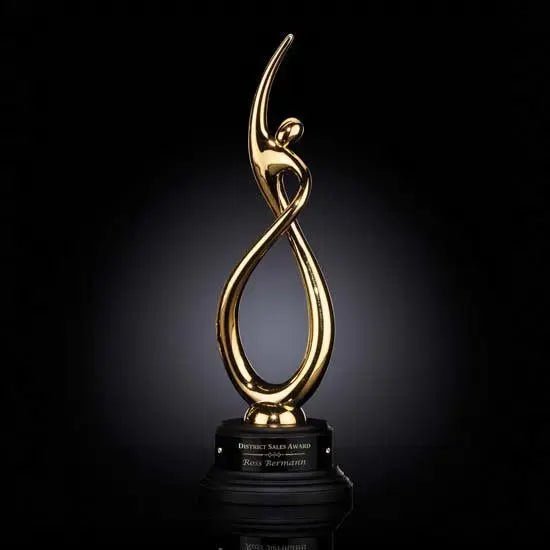 Continuum on Ebony - Gold Crystal House