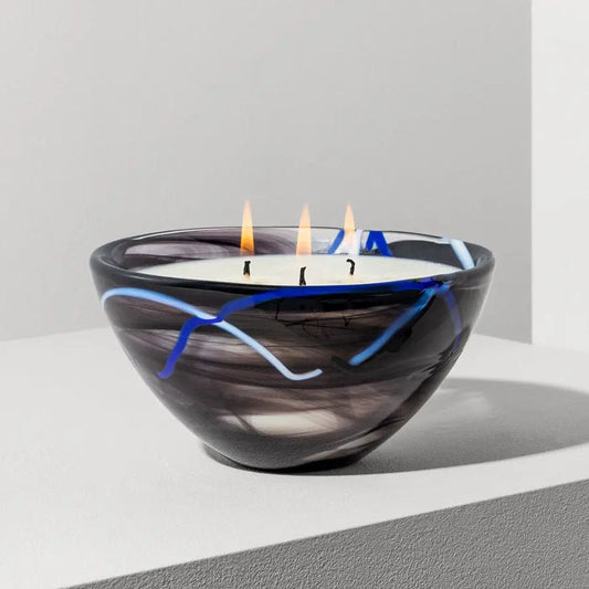 Contrast Candle Kosta Boda