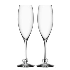 CRAZY HEART FLUTE 2 PACK Orrefors - Crystal House