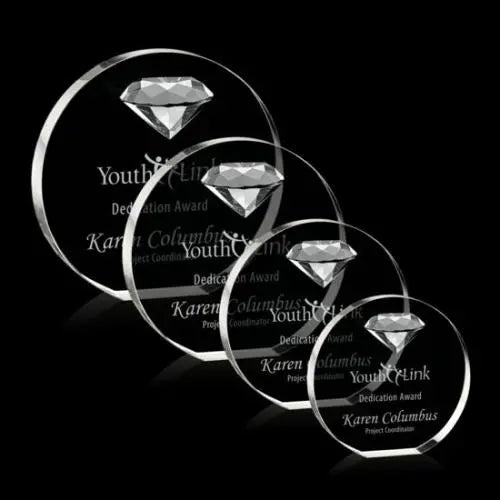 Anastasia Gemstone Award - Diamond - Crystal House