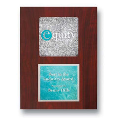 Mica Plaque - Square Crystal House