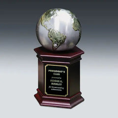 Cast Globe Crystal House