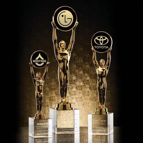 Champion Award on Optical - Gold - Crystal House