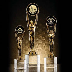 Champion Award on Optical - Gold - Crystal House