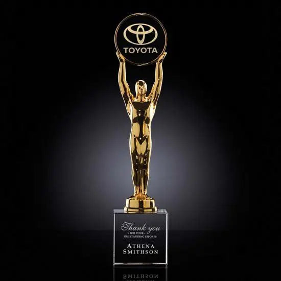 Champion Award on Optical - Gold - Crystal House