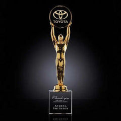 Champion Award on Optical - Gold - Crystal House