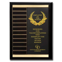 Channel Perpetual Plaque Crystal House