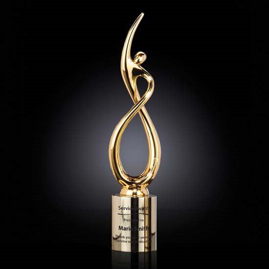 Continuum on Cylinder - Gold Crystal House