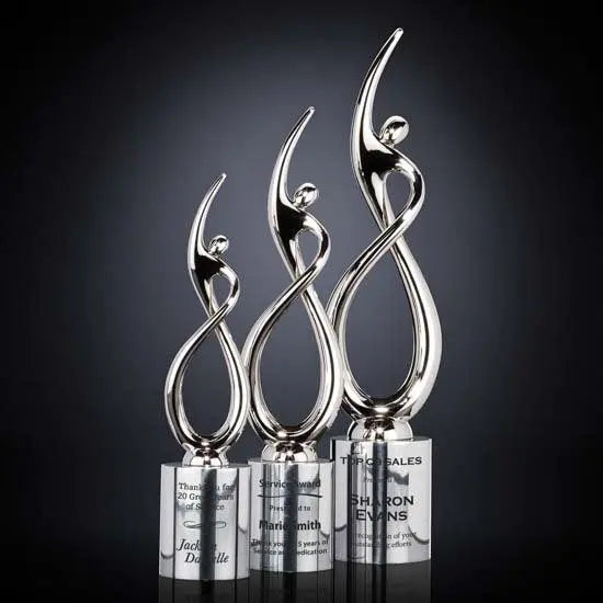 Continuum on Cylinder - Silver
