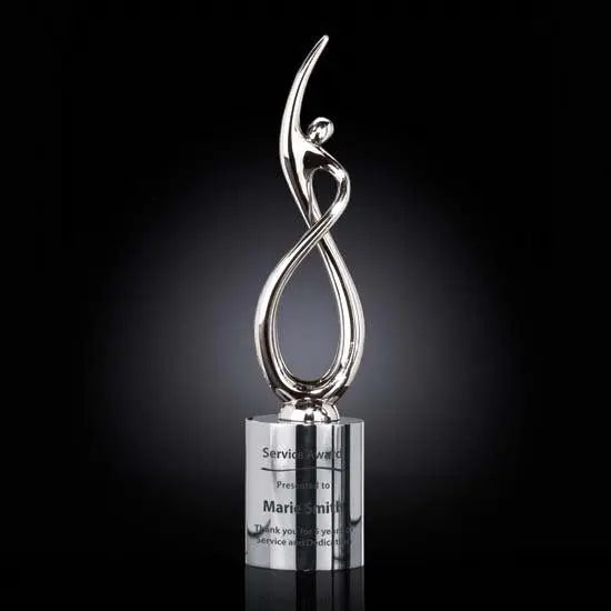 Continuum on Cylinder - Silver