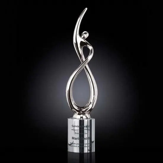 Continuum on Cylinder - Silver