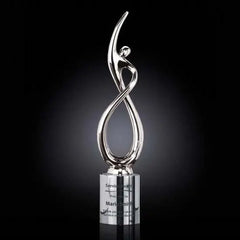 Continuum on Cylinder - Silver