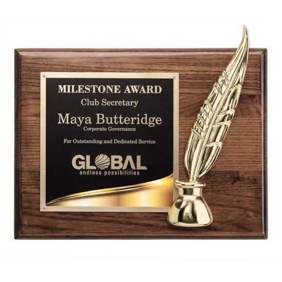 Executive Plaque - Crystal House