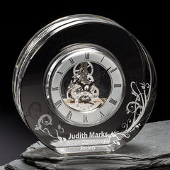 New York Clock - Optical Crystal House