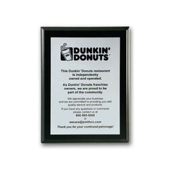 Screenprint Aluminum - Ebony Crystal House
