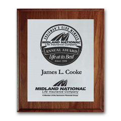Screenprint Aluminum - Walnut Cove Edge Crystal House