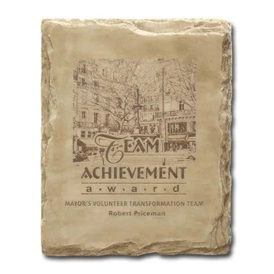 Stonecast wall Plaque - Crystal House