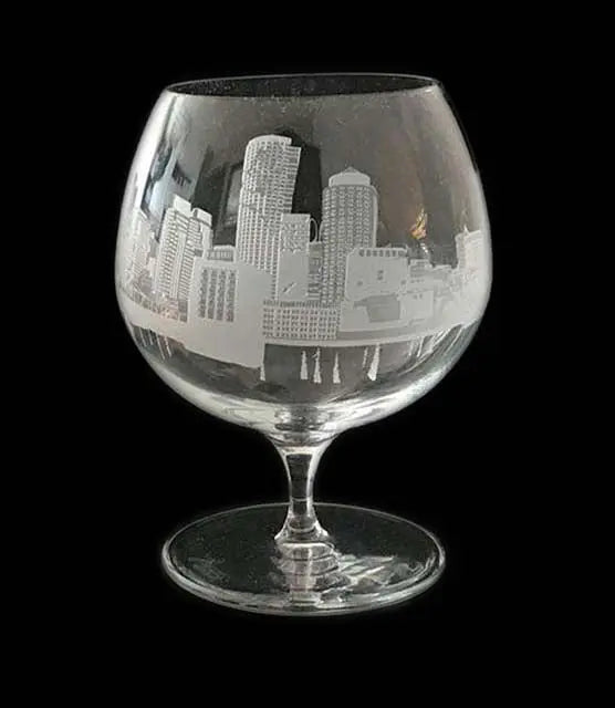 City Skyline - Brandy Snifters/Cognac - Pair