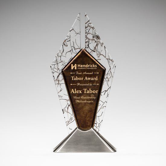 Rhombus Award Crystal House