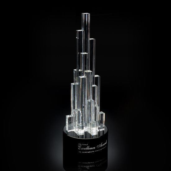 Spire Award - Optical Black Crystal House
