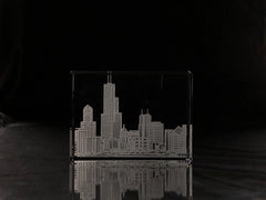 Skylines Rectangle Paperweight