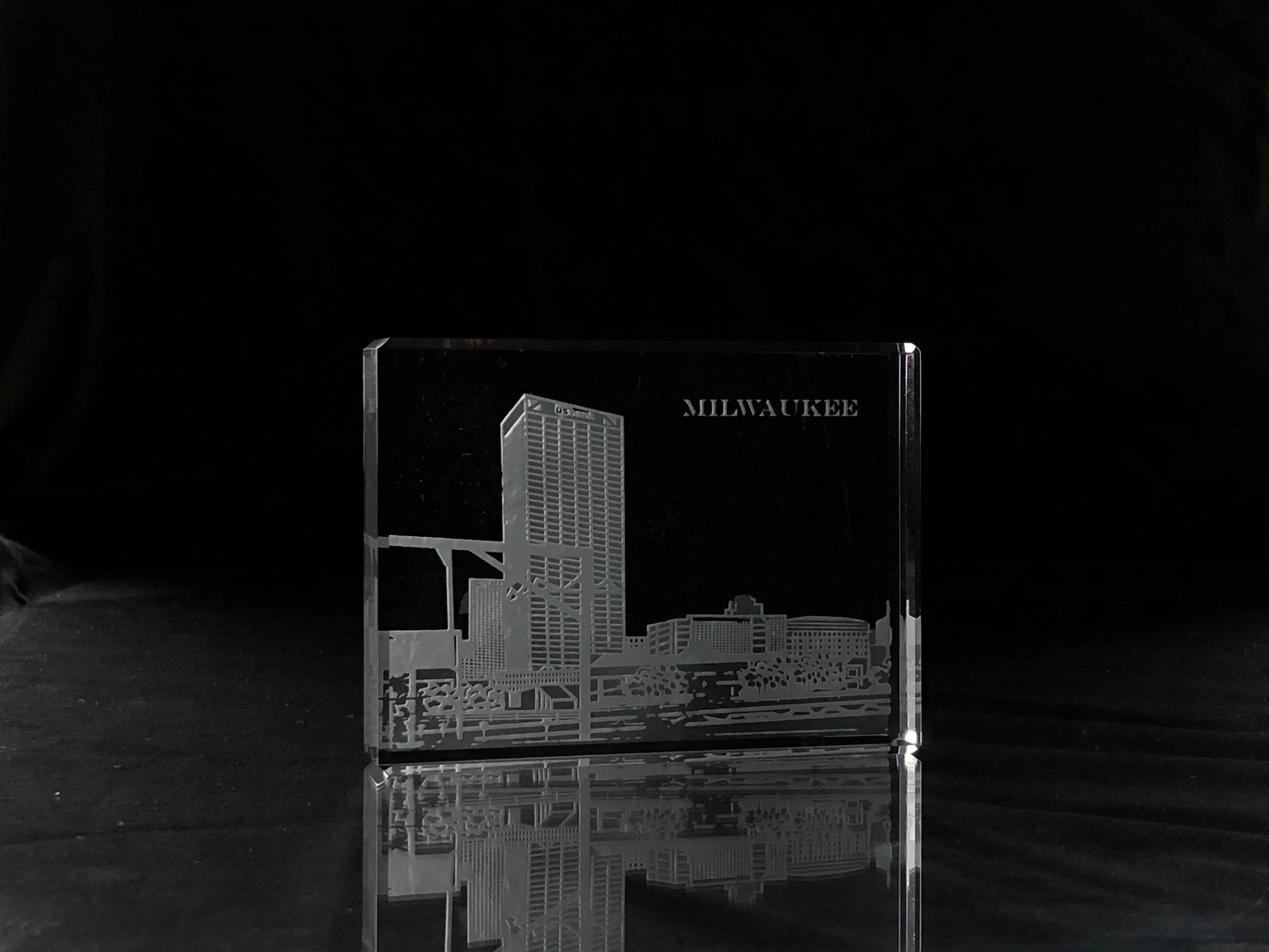 Skylines Rectangle Paperweight