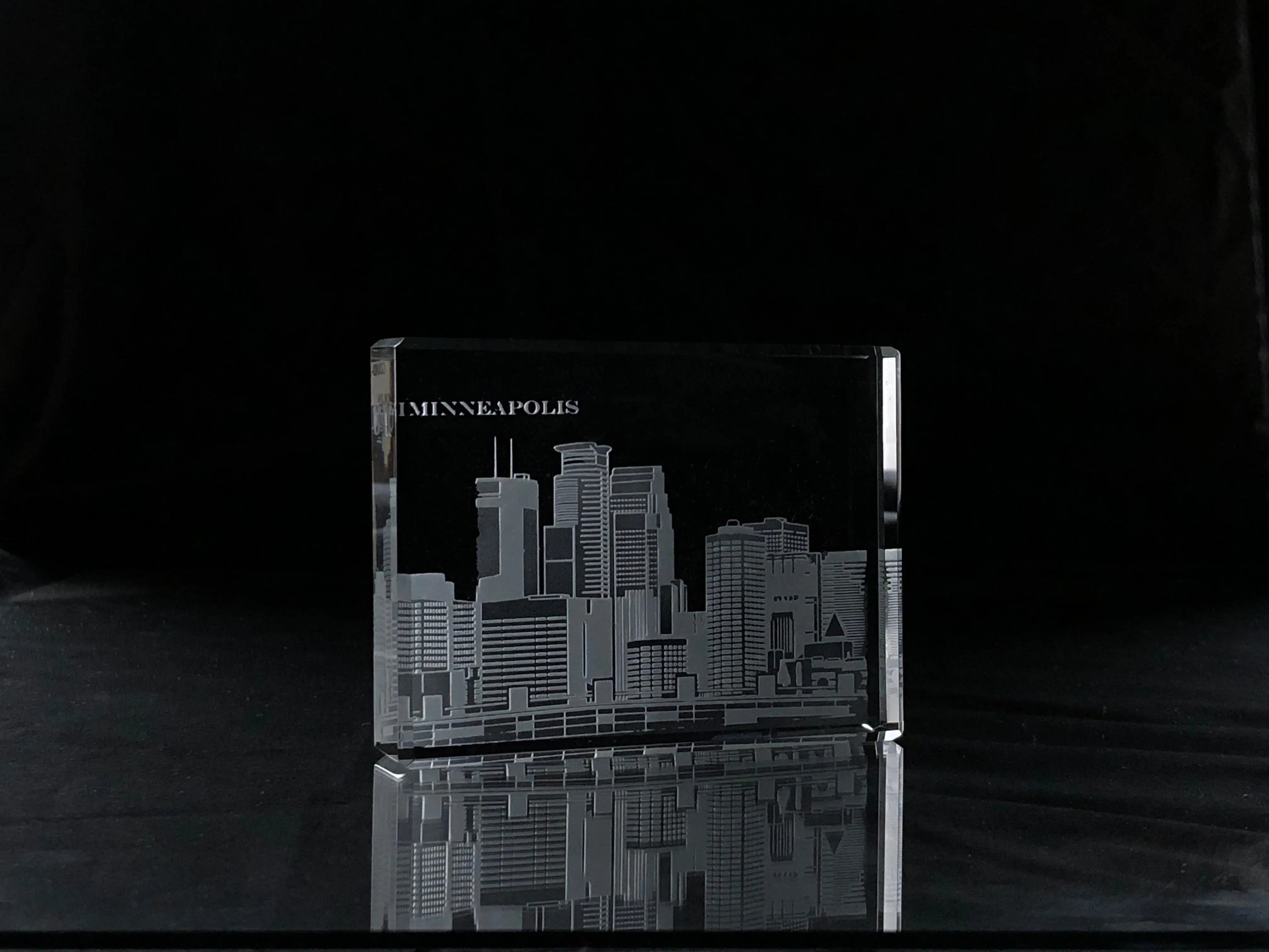 Skylines Rectangle Paperweight