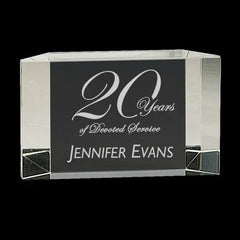 Custom 3D Crystal Gifts - Transform Your Memories with a Personalized Crystal Block Crystal House