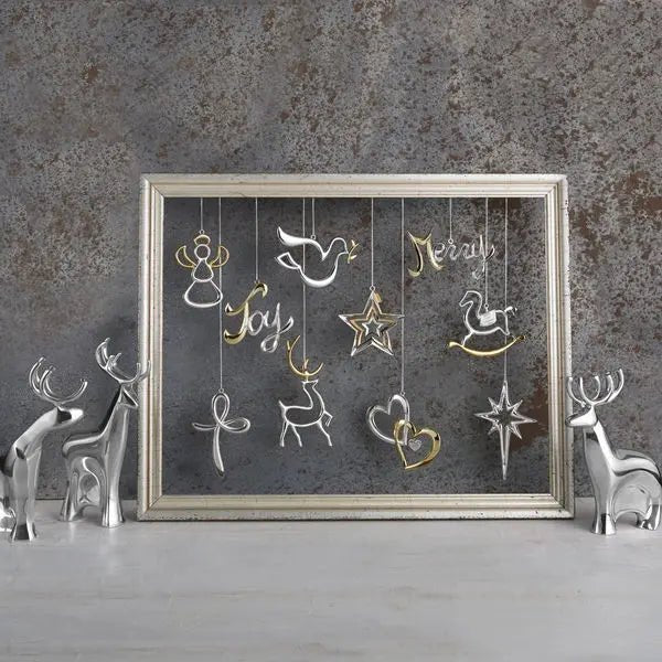 Dasher Reindeer Figurine Set Nambé