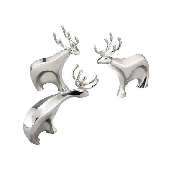 Dasher Reindeer Figurine Set Nambé