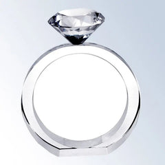 DIAMOND RING PLAQUE Crystal House - Prism