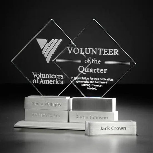 Diamond Tower w Bars Crystal House