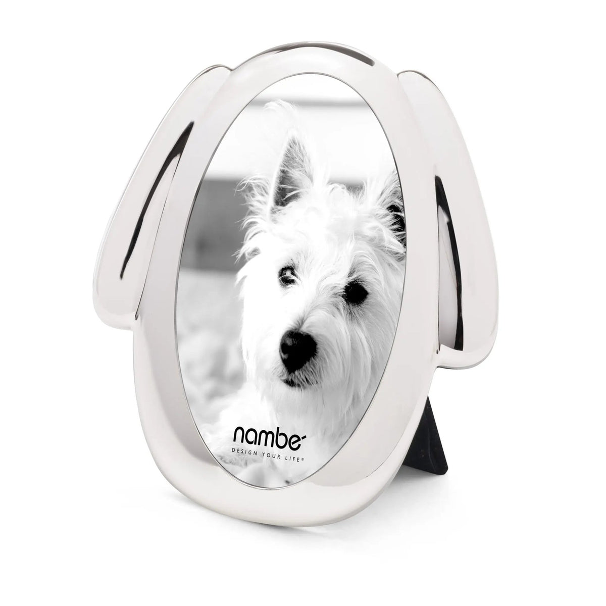 Dog frame 3â€  x 5â€  Nambé