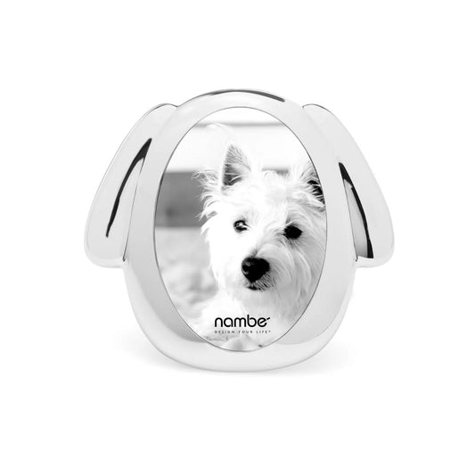 Dog frame 3â€ x 5â€ Nambé