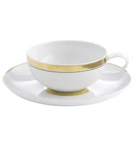 DOMO GOLD CUP & SAUCER Vista Alegre
