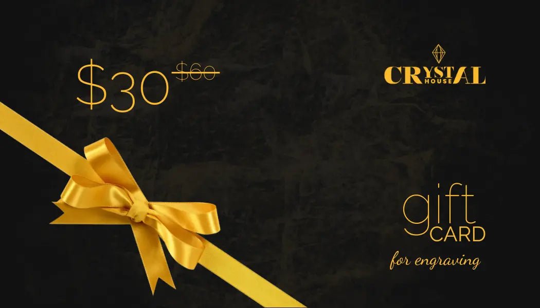 Engraving Gift Card | Personalized Gifts Crystal House