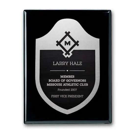 Etch Antiqued Plaq Crystal House