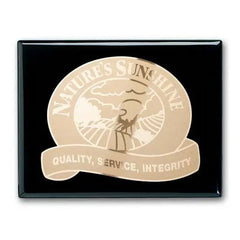 Etch Frosted Plaq - Ebony Crystal House