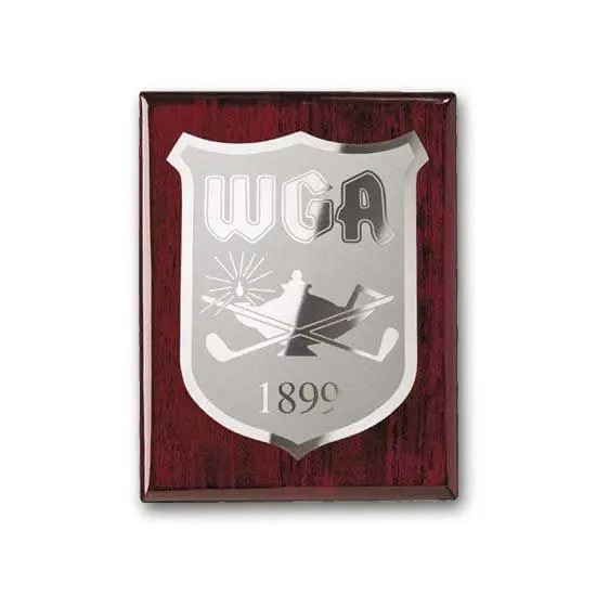 Etch Frosted Plaq - Rosewood Crystal House