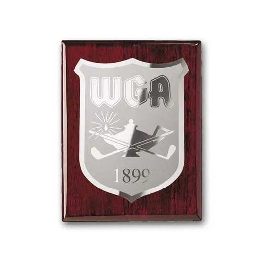 Etch Frosted Plaq - Rosewood Crystal House