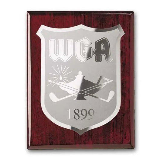 Etch Frosted Plaq - Rosewood Crystal House