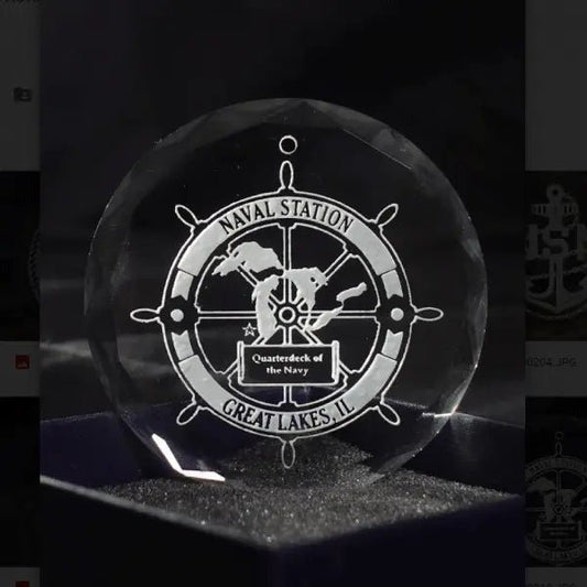 Faceted Ornaments with Great Lakes Crystal House